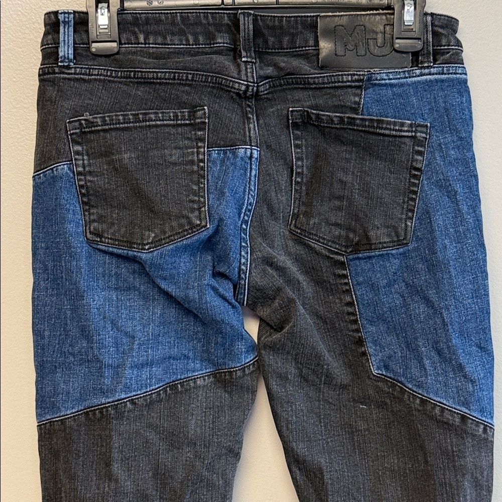 Marc by Marc Jacobs Chrissie 003 Patchwork Skinny Jeans 29x33 - Picture 6 of 9